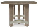 Chrestner Gray/Brown Dining Table and 4 Chairs (Online Special Price) - Ornate Home