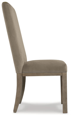 Chrestner Gray/Brown Dining Table and 4 Chairs - Ornate Home