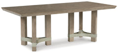 Chrestner Gray/Brown Dining Table and 4 Chairs - Ornate Home