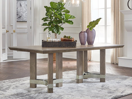 Chrestner Gray Dining Table - Ornate Home