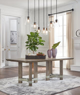 Chrestner Gray Dining Table - Ornate Home