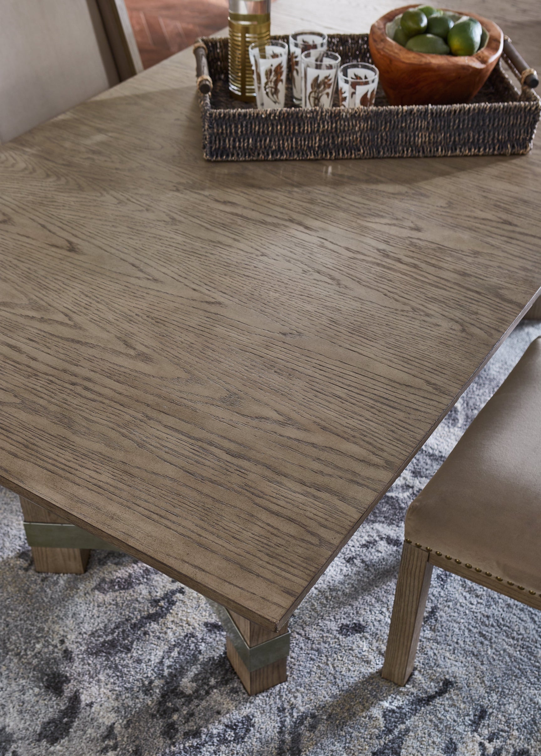 Chrestner Gray Dining Table - Ornate Home