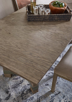 Chrestner Gray Dining Table - Ornate Home