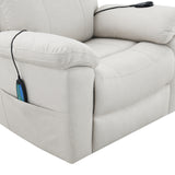 Chriki Beige Power Recliner - Ornate Home