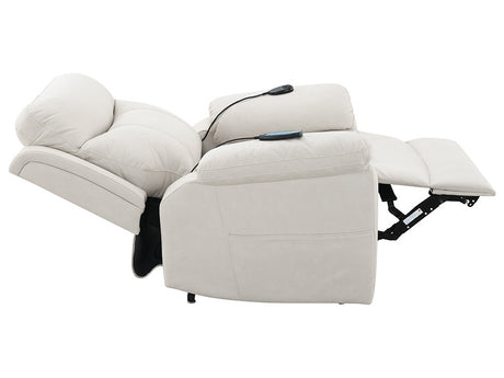 Chriki Beige Power Recliner - Ornate Home