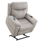 Chriki Beige Power Recliner - Ornate Home