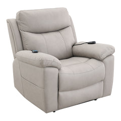 Chriki Beige Power Recliner - Ornate Home