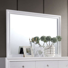 Chrissy White 4 Pc. Queen Bedroom Set - Ornate Home
