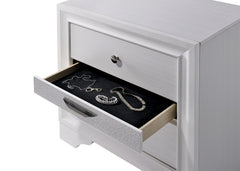 Chrissy White 4 Pc. Queen Bedroom Set - Ornate Home