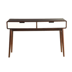 Christa Espresso & White Sofa Table - Ornate Home