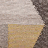 Christensen Yellow Multicolor Square Pillow - Ornate Home