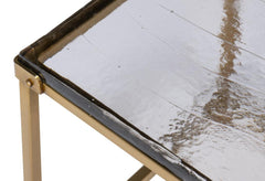 Christian Bronze Side Table - Ornate Home