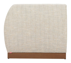 Christy Beige Corner Chair - Ornate Home