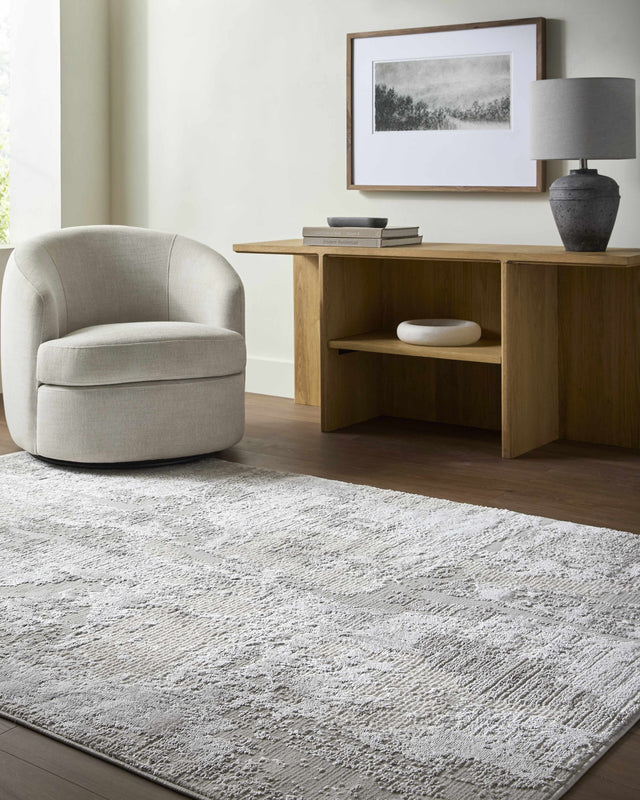 Chroma Abstract Cream Area Rug - Ornate Home