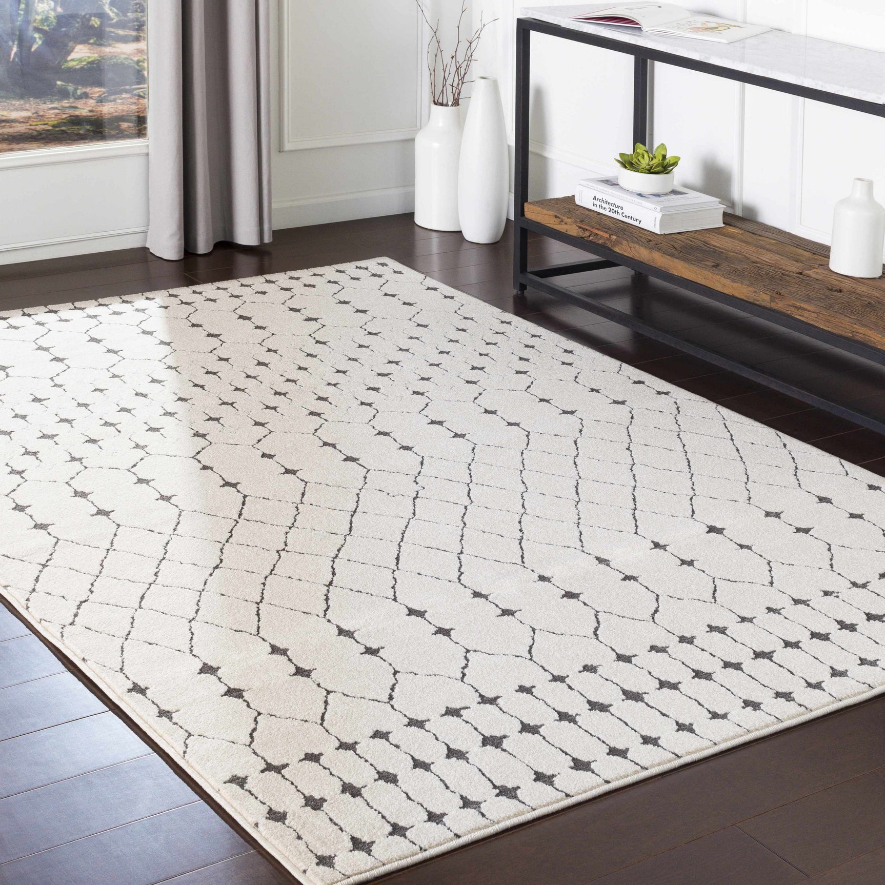Chubbuck Moroccan Trellis Rug - Clearance - Ornate Home