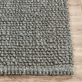 Chunky Blue Charcoal Loop Rug - Ornate Home
