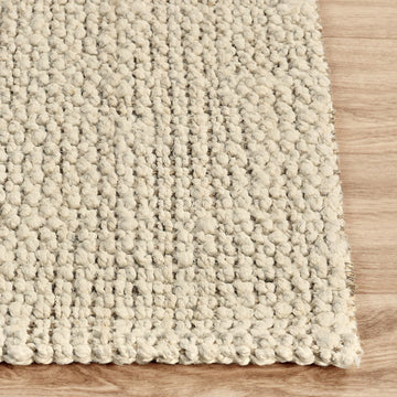 Chunky Ivory Loop Rug - Ornate Home