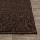 Chunky Loop Ganache Brown 8'x10' Rug