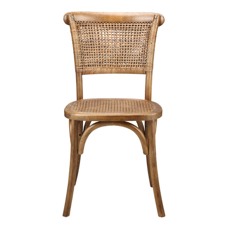 Churchill Light Brown Dining Chair (Set of 2) - Ornate Home