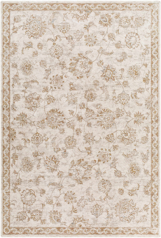 Chyron Cream Area Rug - Ornate Home