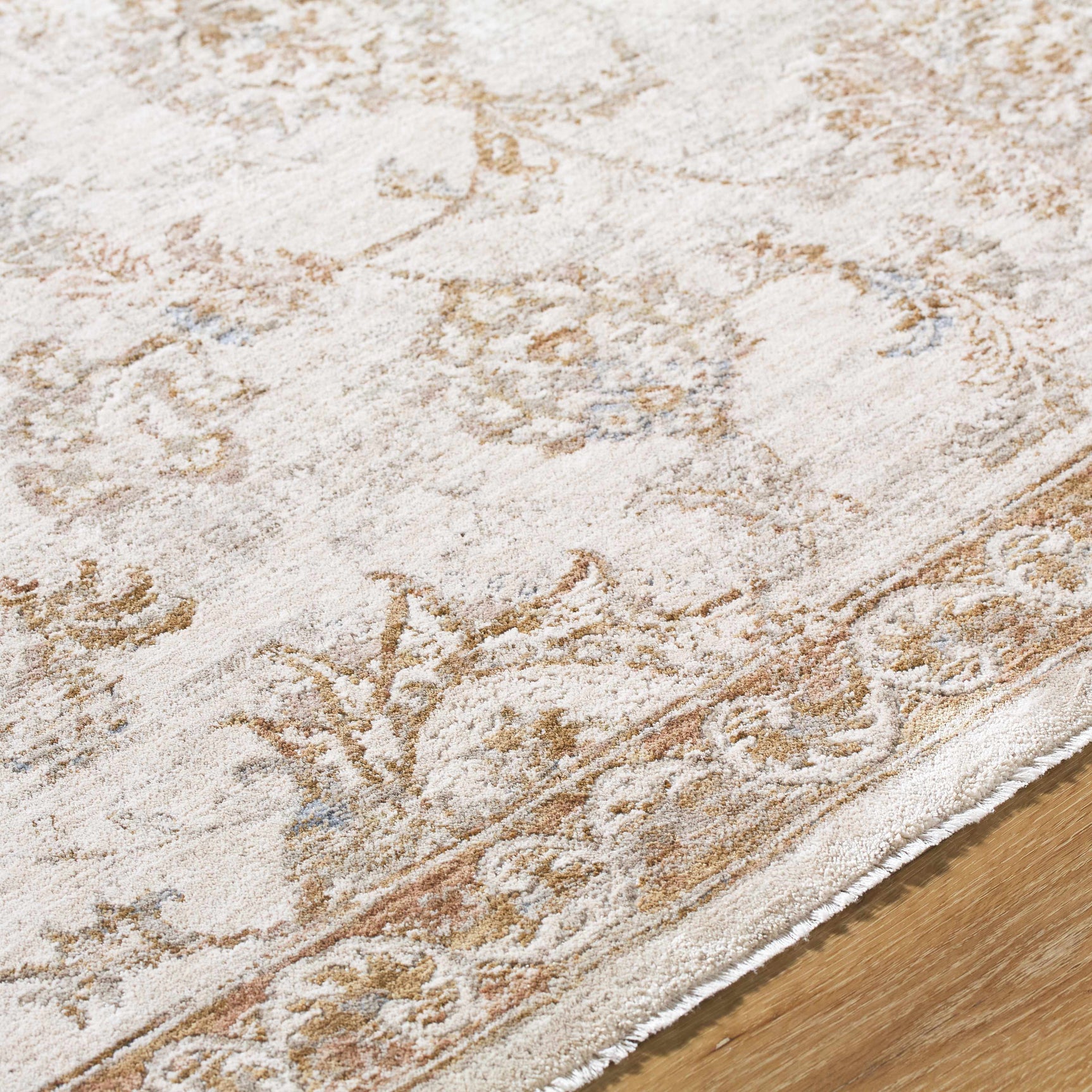 Chyron Cream Area Rug - Ornate Home