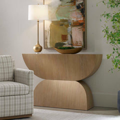 Ciano Woodtone Modern Wood Console Table - Ornate Home