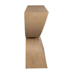Ciano Woodtone Modern Wood Console Table - Ornate Home