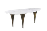 Ciaran White/Black 5 Pc. Dining Table Set