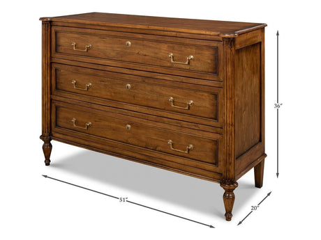 Ciborium Brown Chest Of Drawers - Ornate Home