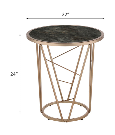 Cicatrix End Table - Ornate Home