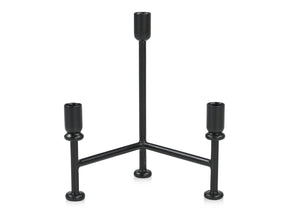 Cicero Black Candle Holder - Ornate Home