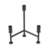 Cicero Black Candle Holder - Ornate Home