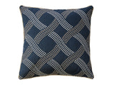 Cici Navy Pillow (Set of 2) - Ornate Home
