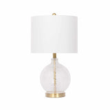 Ciel Contemporary Glass Textured Table Lamp - Ornate Home