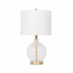 Ciel Contemporary Glass Textured Table Lamp - Ornate Home