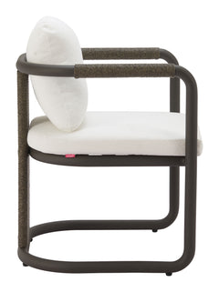Ciel Ivory Outdoor Dining Chair (Set of 2) - Ornate Home