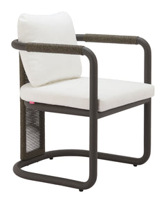Ciel Ivory Outdoor Dining Chair (Set of 2) - Ornate Home