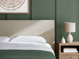 Cielden Gray California King Upholstered Bed with Roll Slats (Online Special Price) - Ornate Home