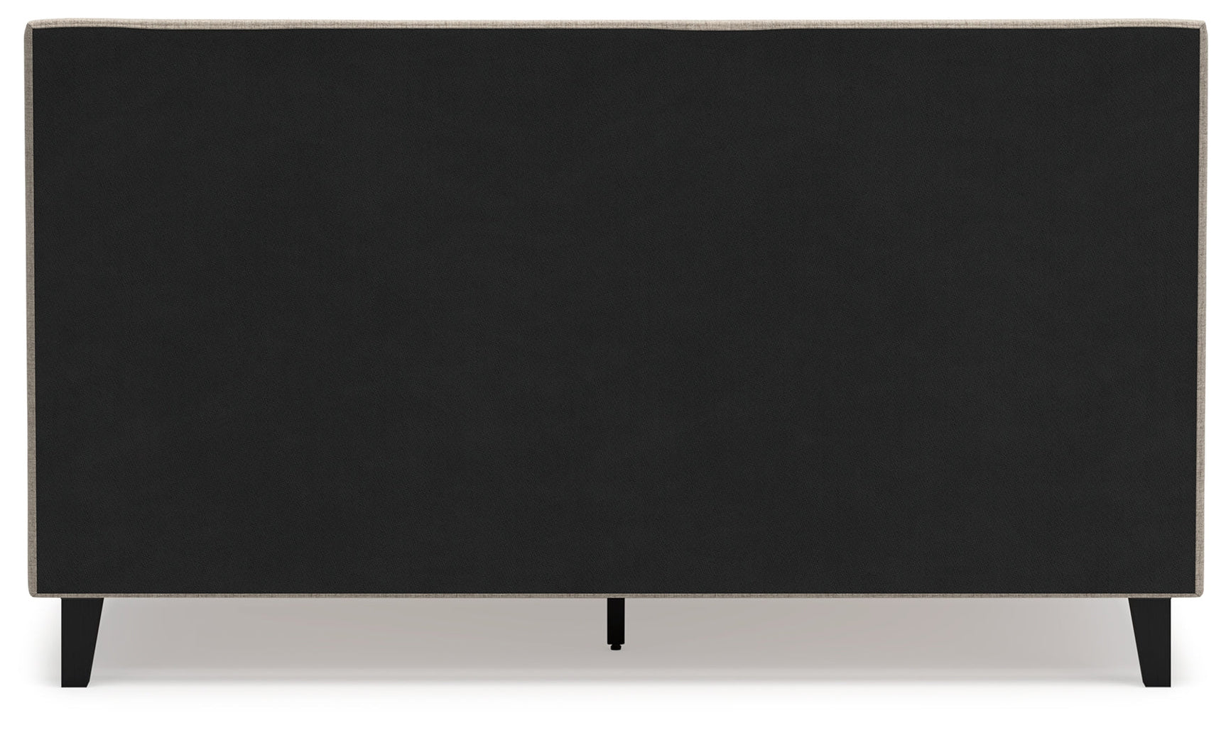 Cielden Gray California King Upholstered Bed with Roll Slats - Ornate Home