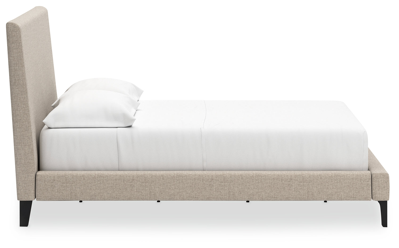 Cielden Gray Full Upholstered Bed with Roll Slats (Online Special Price) - Ornate Home