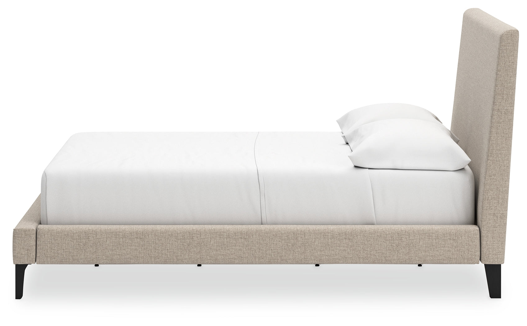 Cielden Gray Full Upholstered Bed with Roll Slats (Online Special Price) - Ornate Home