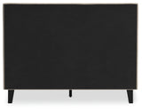 Cielden Gray Full Upholstered Bed with Roll Slats (Online Special Price) - Ornate Home
