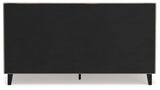 Cielden Gray King Upholstered Bed with Roll Slats (Online Special Price) - Ornate Home