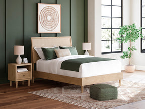 Cielden Two-Tone Queen Panel Bed (Online Special Price) - Ornate Home