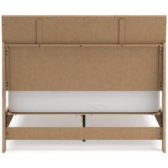 Cielden Two-Tone Queen Panel Bed - Ornate Home
