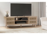Cielden Two-tone 62" TV Stand (Online Special Price) - Ornate Home