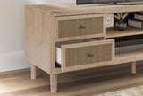 Cielden Two-tone 62" TV Stand (Online Special Price) - Ornate Home