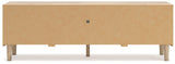 Cielden Two-tone 62" TV Stand (Online Special Price) - Ornate Home