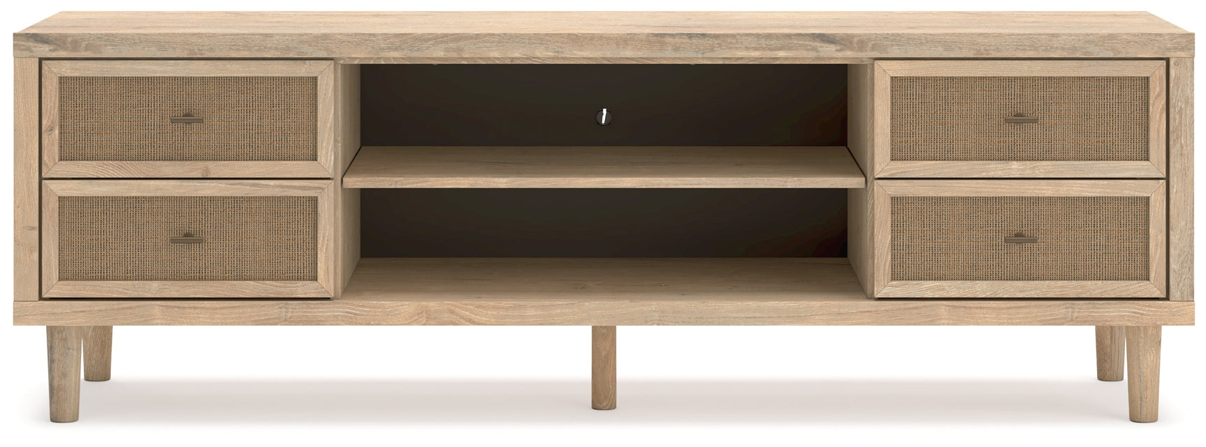 Cielden Two-tone 62" TV Stand (Online Special Price) - Ornate Home