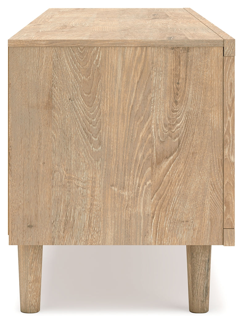 Cielden Two-tone 62" TV Stand - Ornate Home